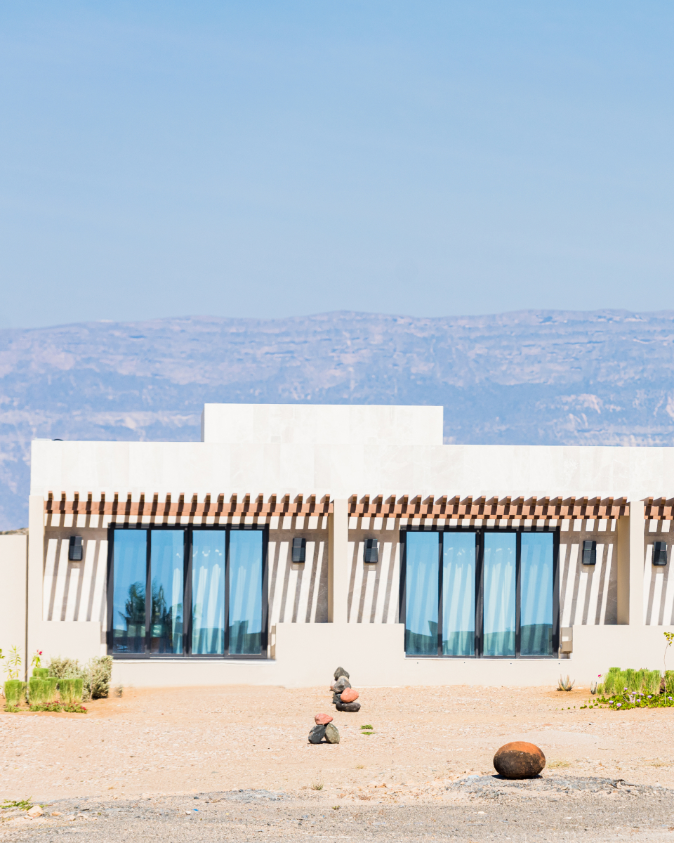 exterior of the terrace room