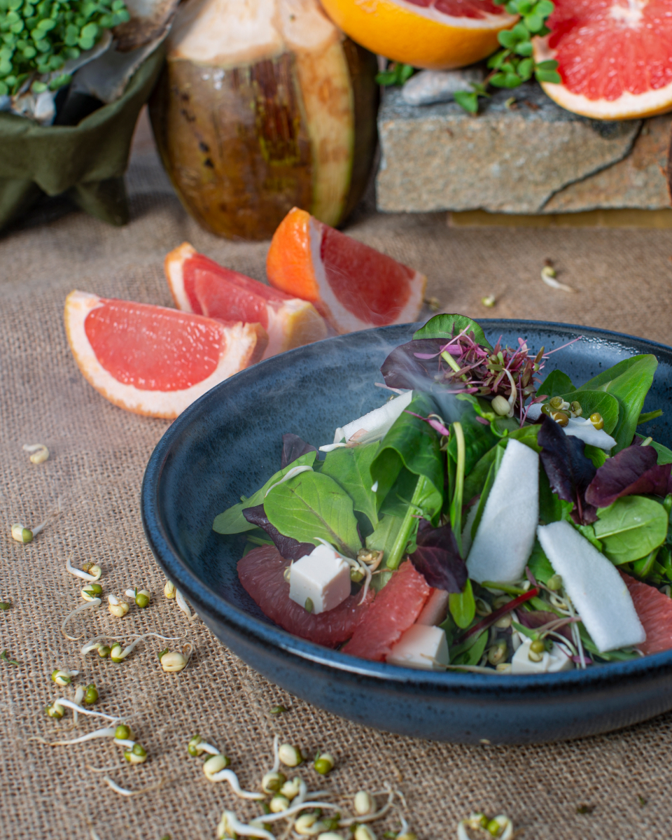 salad served at the seasalt