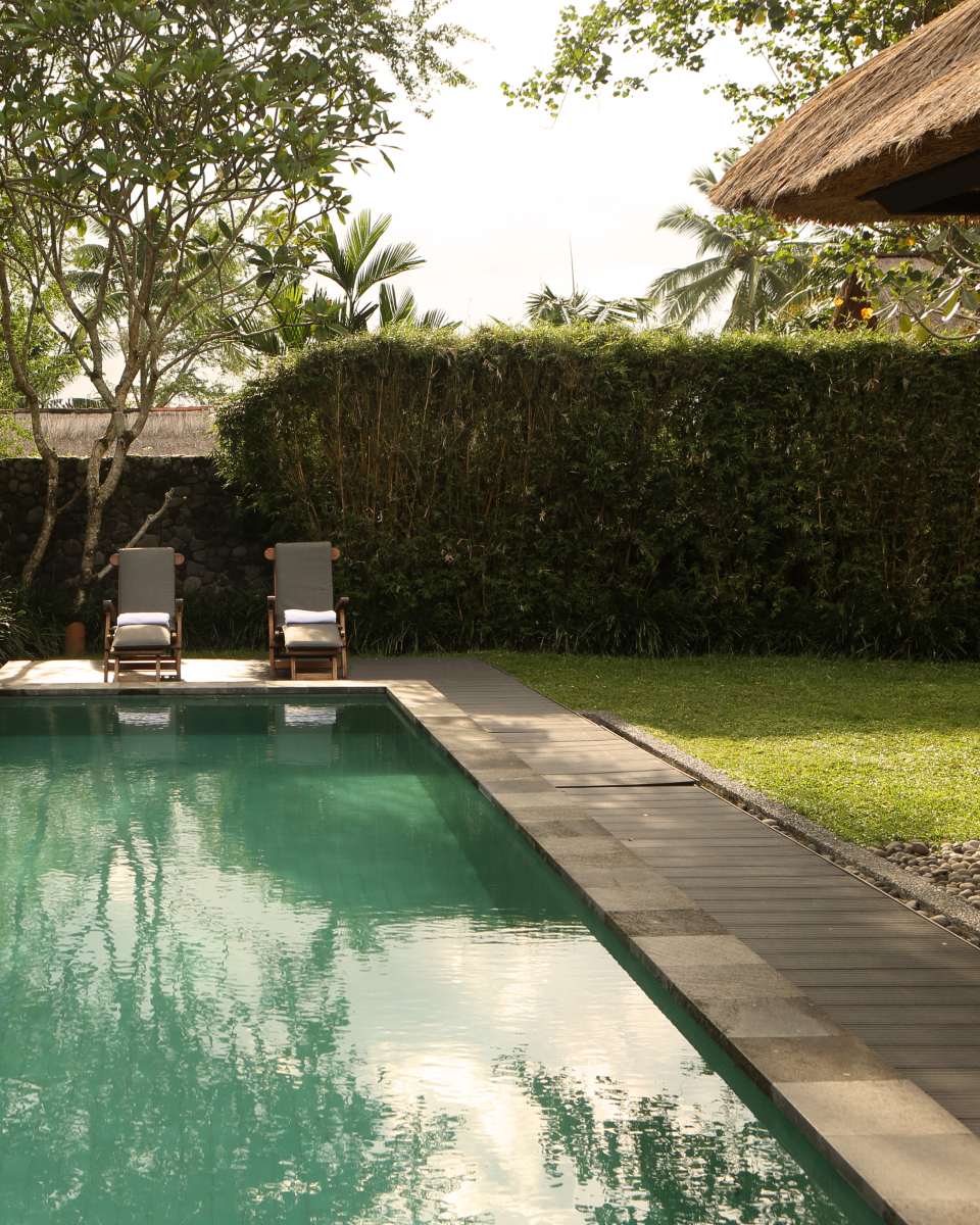 View of pool at the pool villa